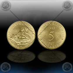 SLOVENIJA 5 Tolarjev 1993 "SISEK"